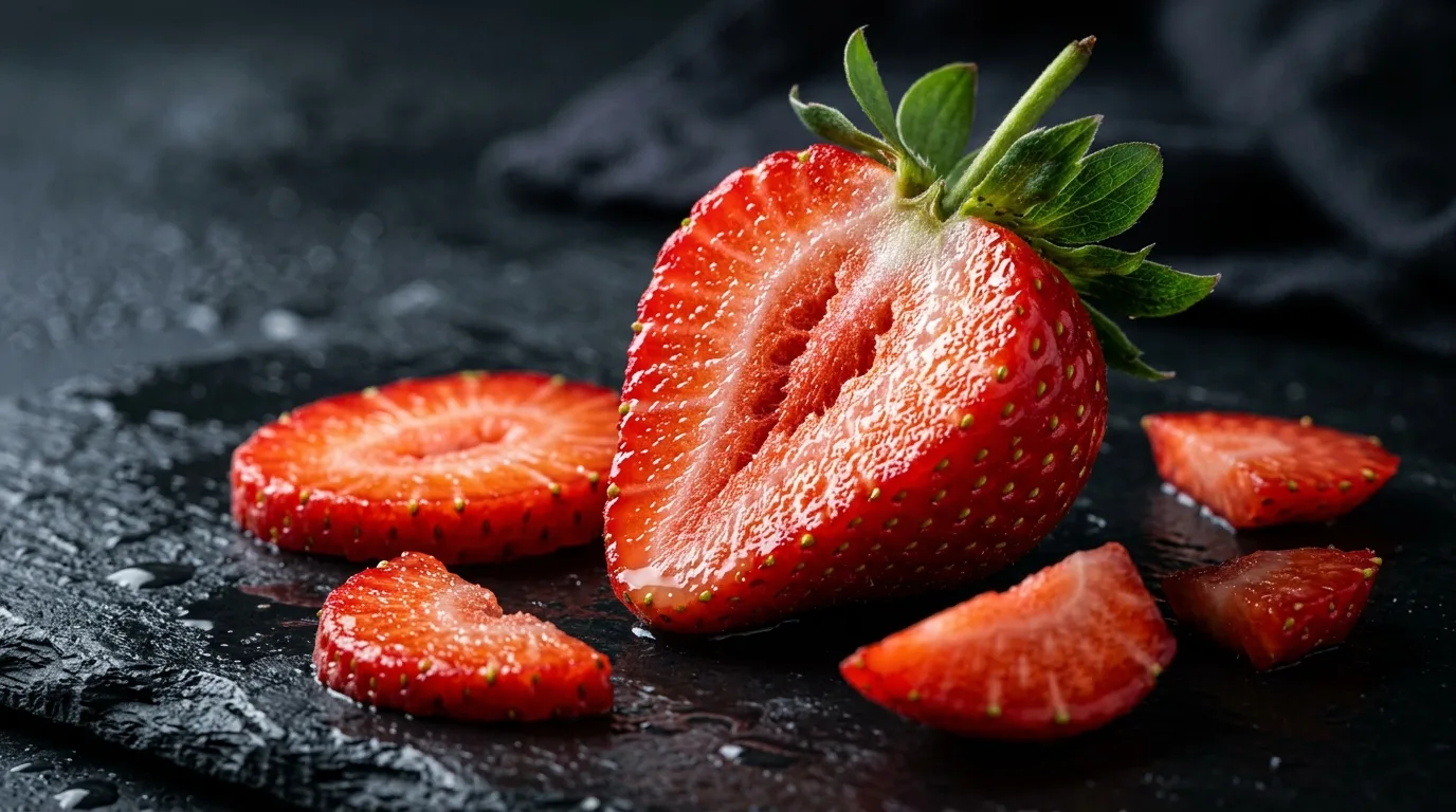Freshly Sliced Premium Strawberry